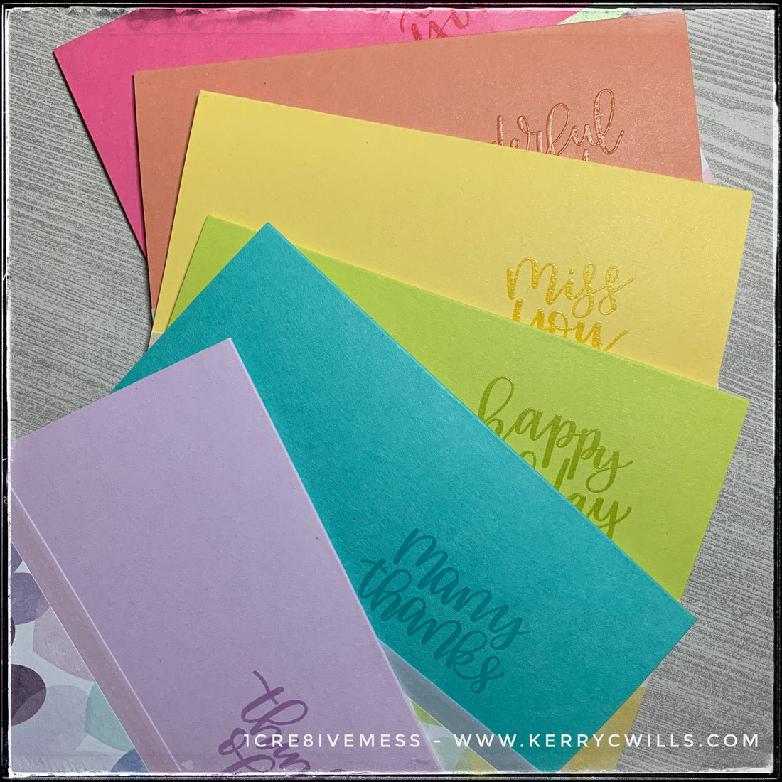 #the100dayproject : handmade cards 42+/100-2 : watercolor heart set