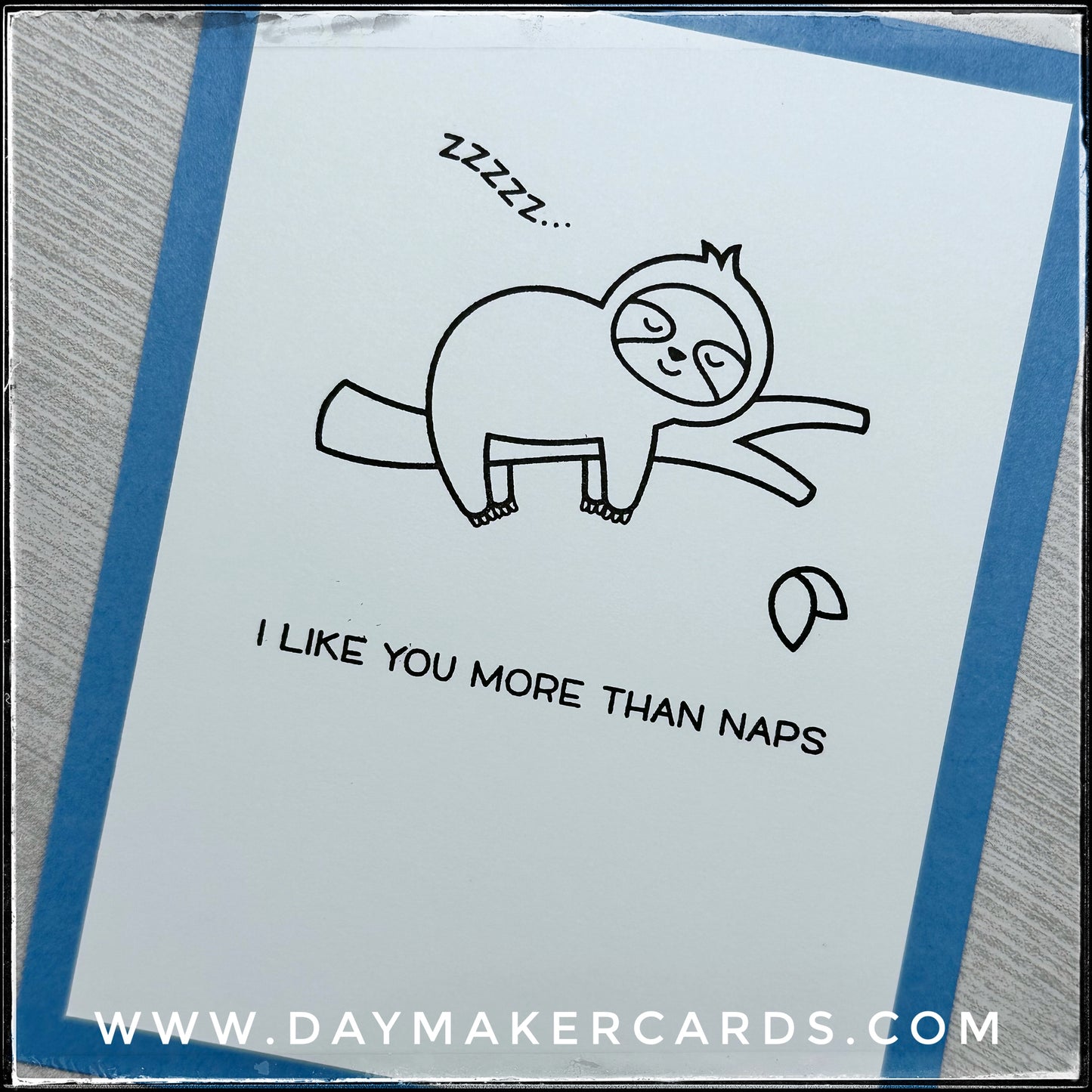 More Than Naps Handmade Card
