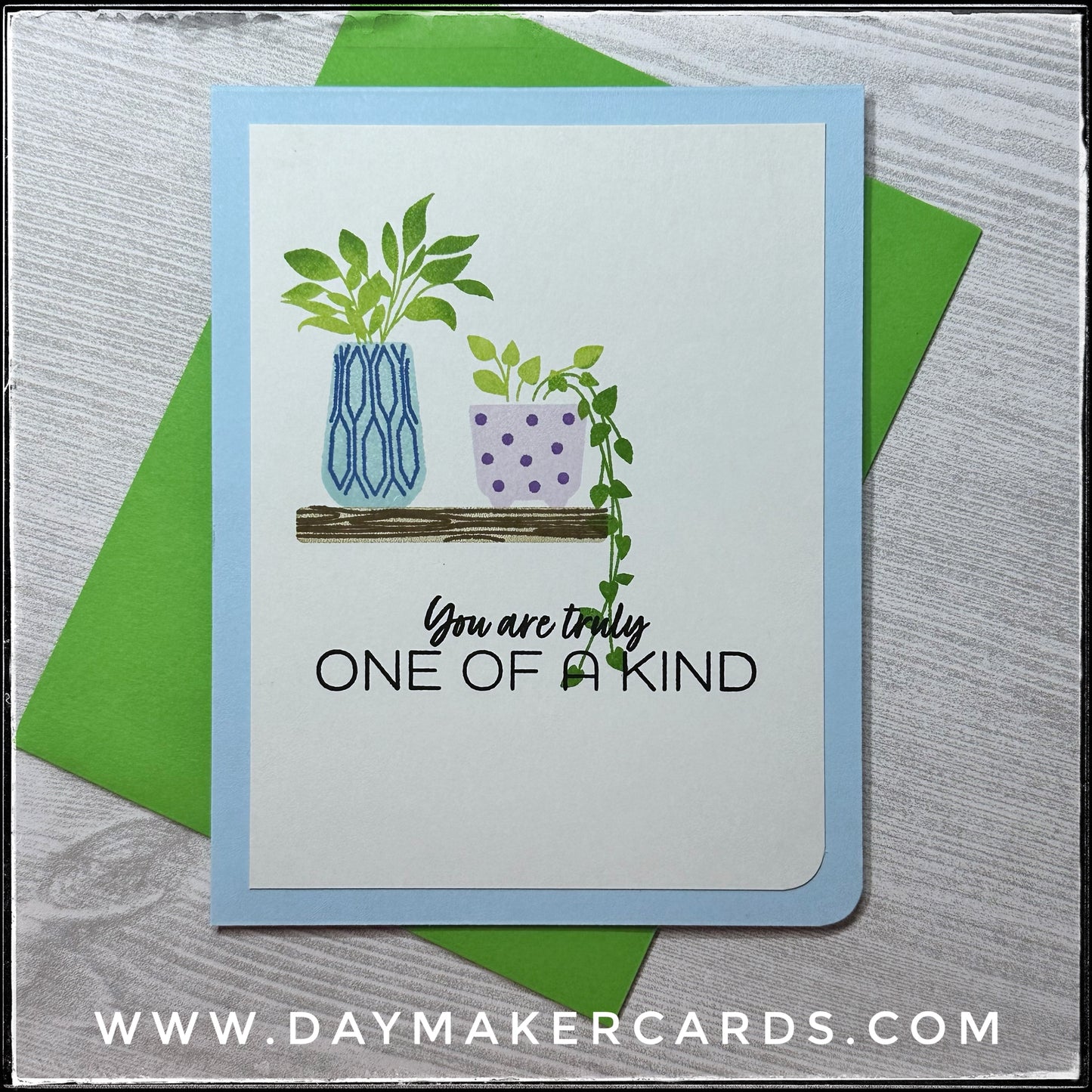 One of a Kind Handmade Card
