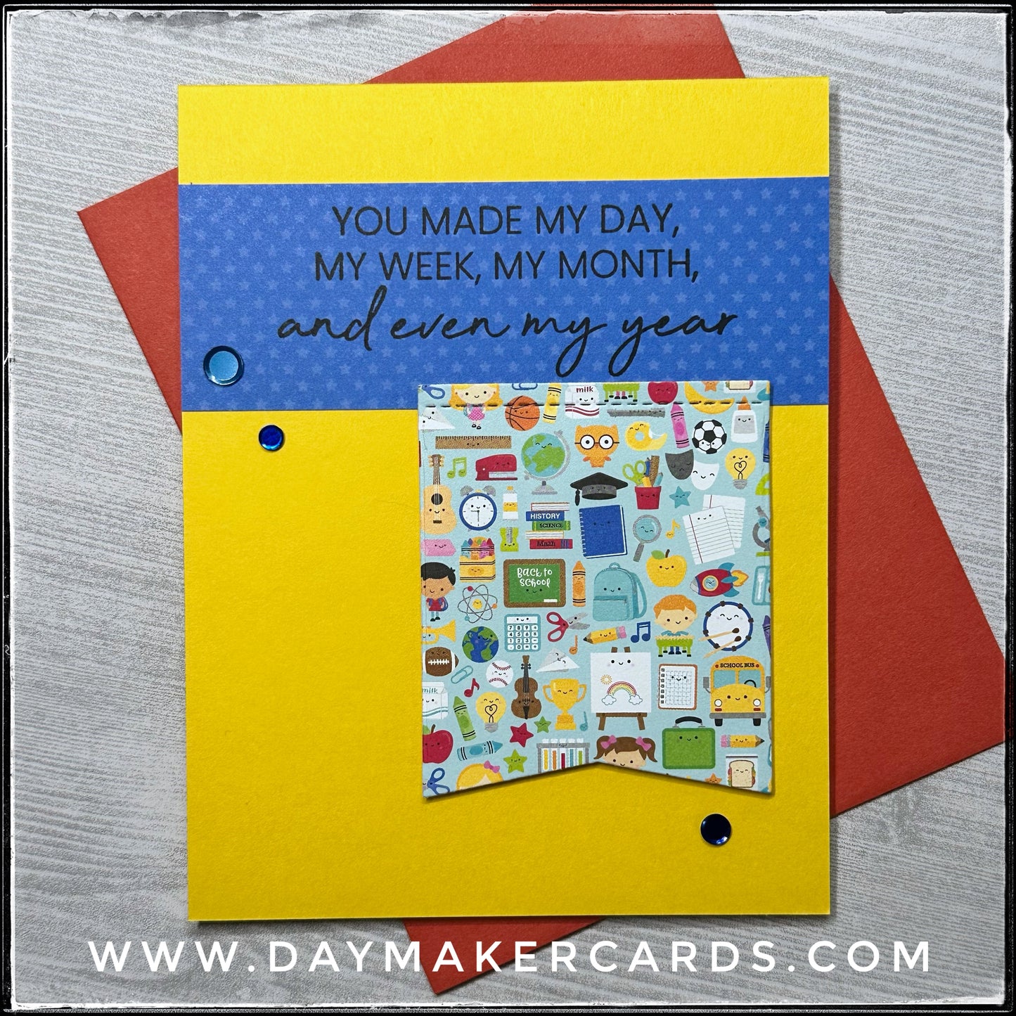 Made My Day Handmade Card