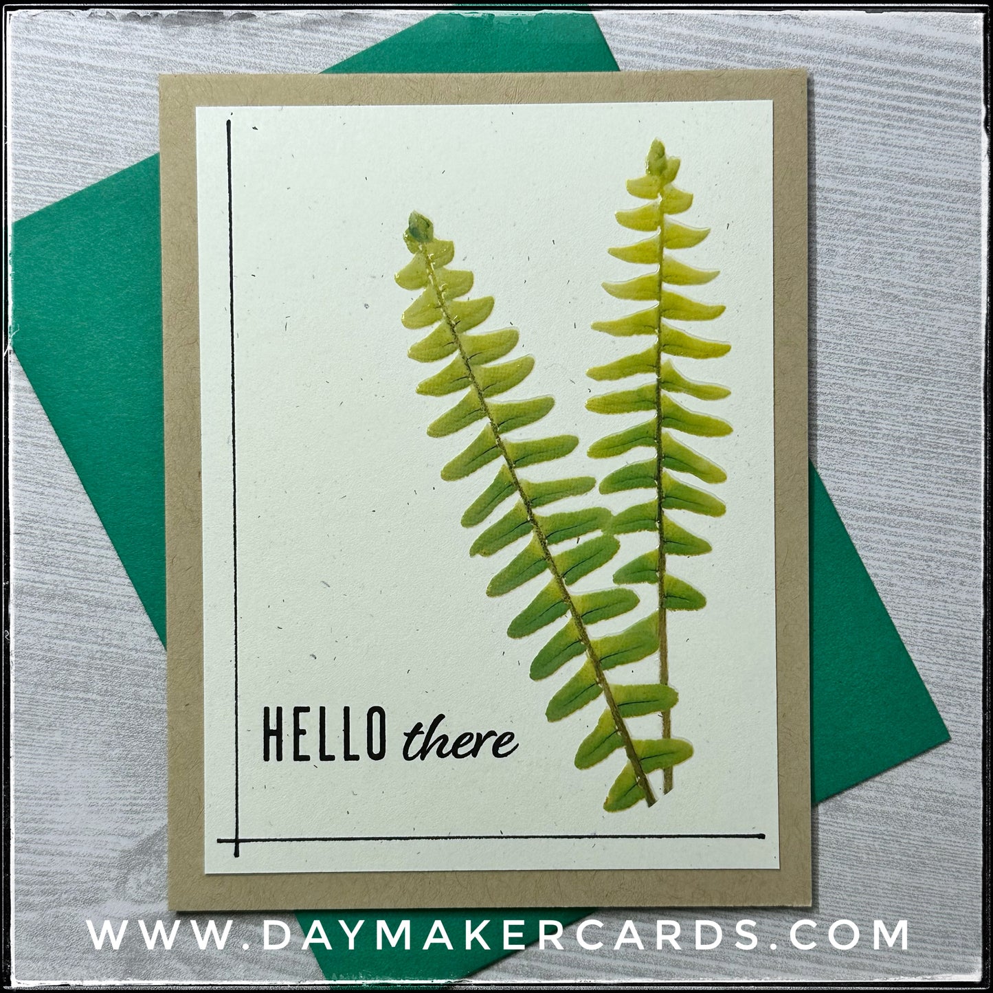 Hello There Handmade Card