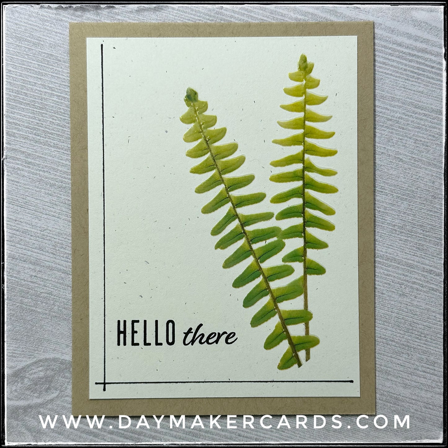 Hello There Handmade Card