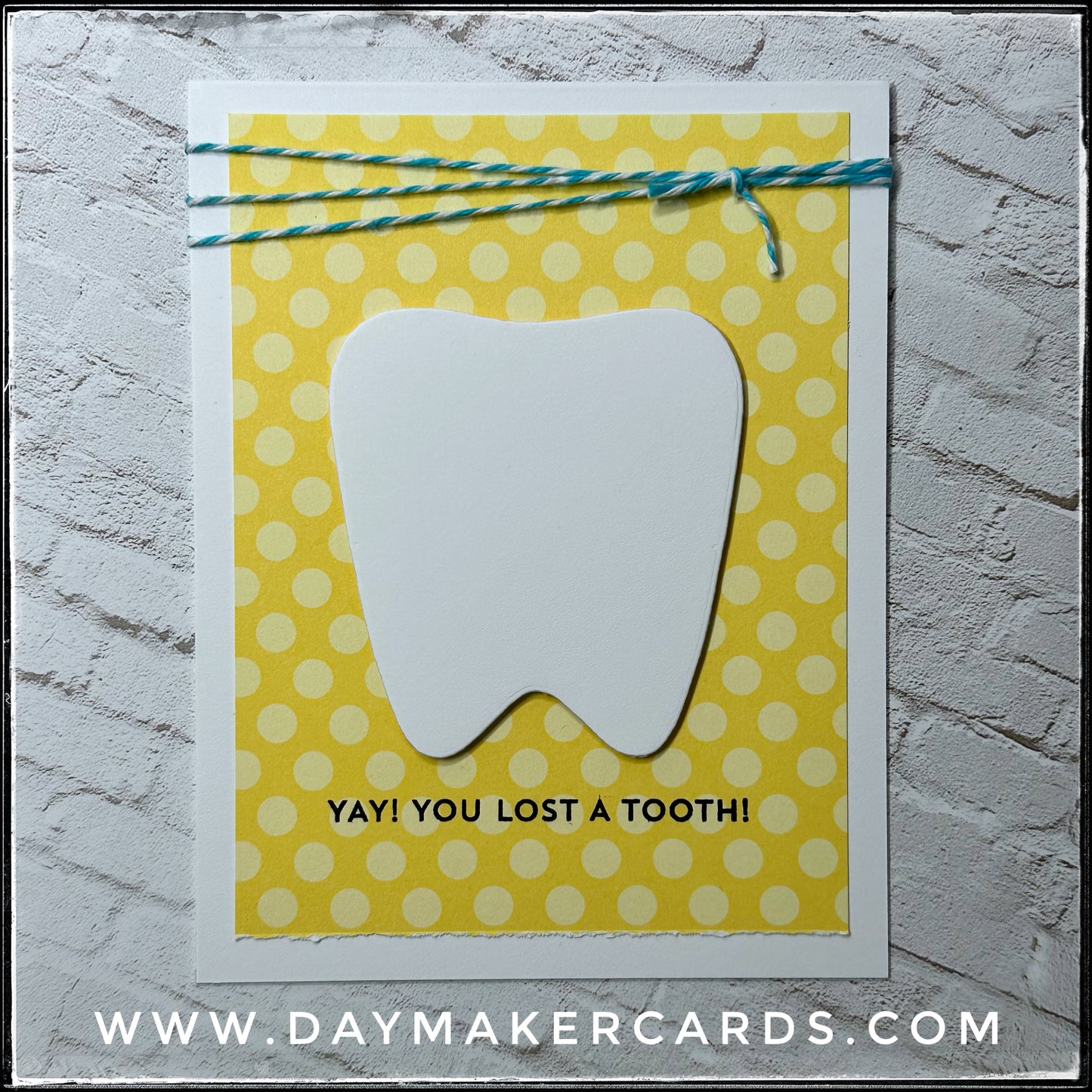 Lost A Tooth Handmade Card