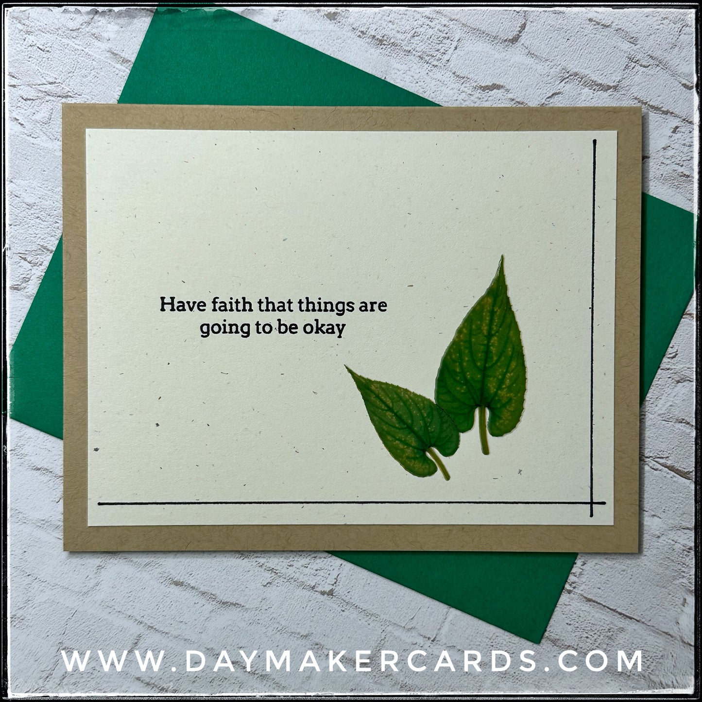 Have Faith Handmade Card
