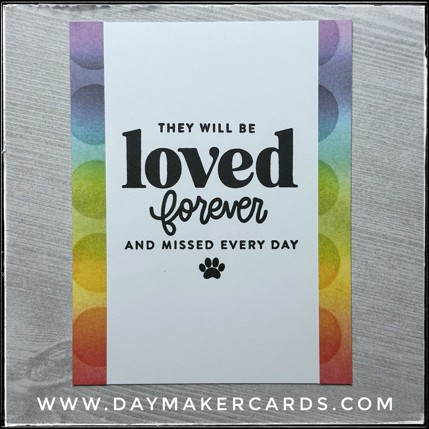 Loved Forever Handmade Card