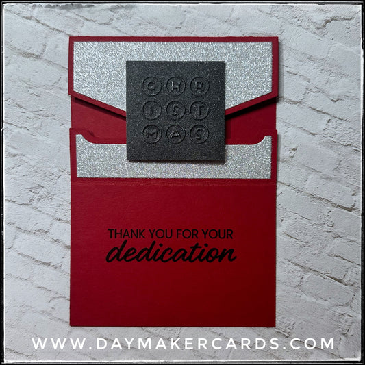 Christmas - Dedication Gift Card Holder
