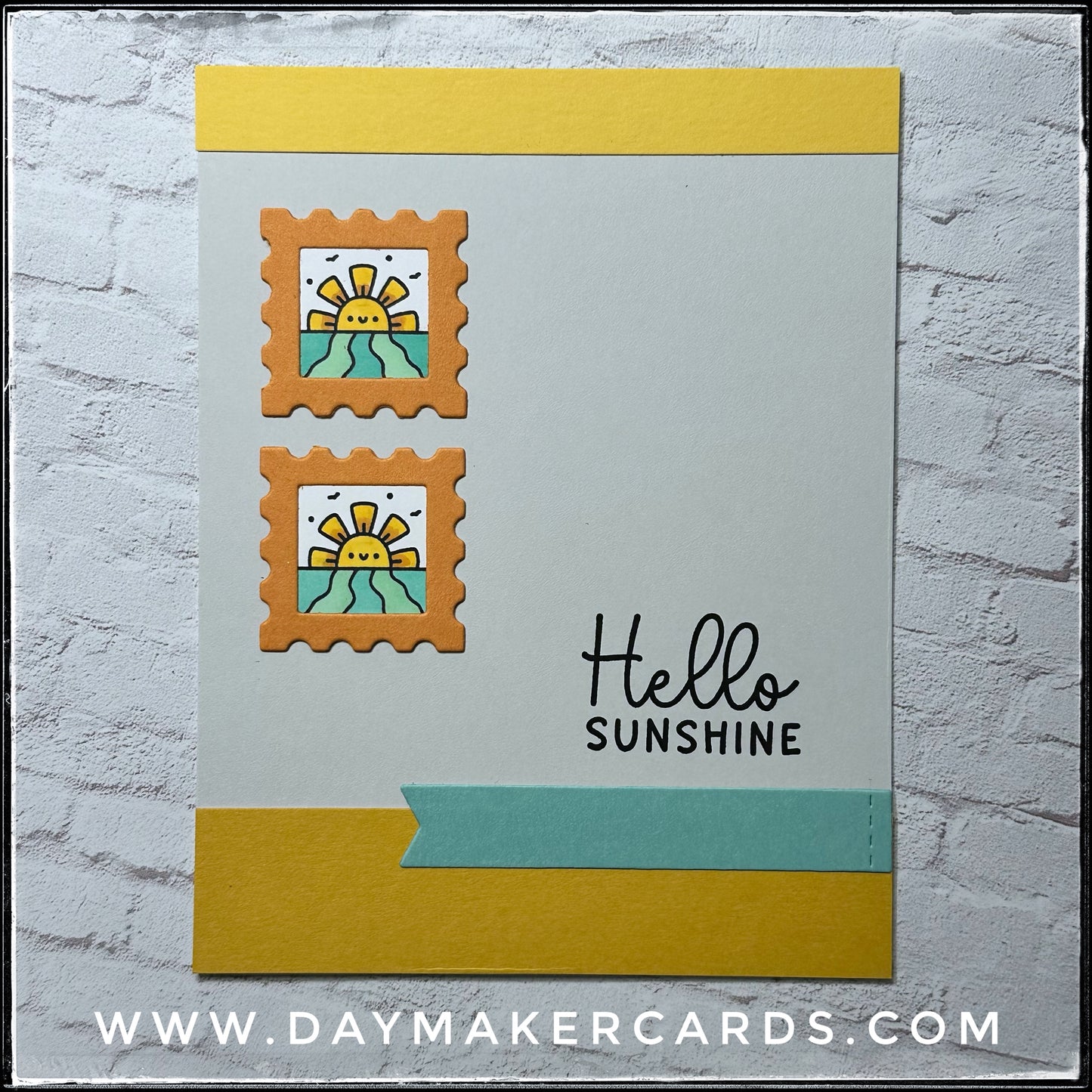 Hello Sunshine Handmade Card