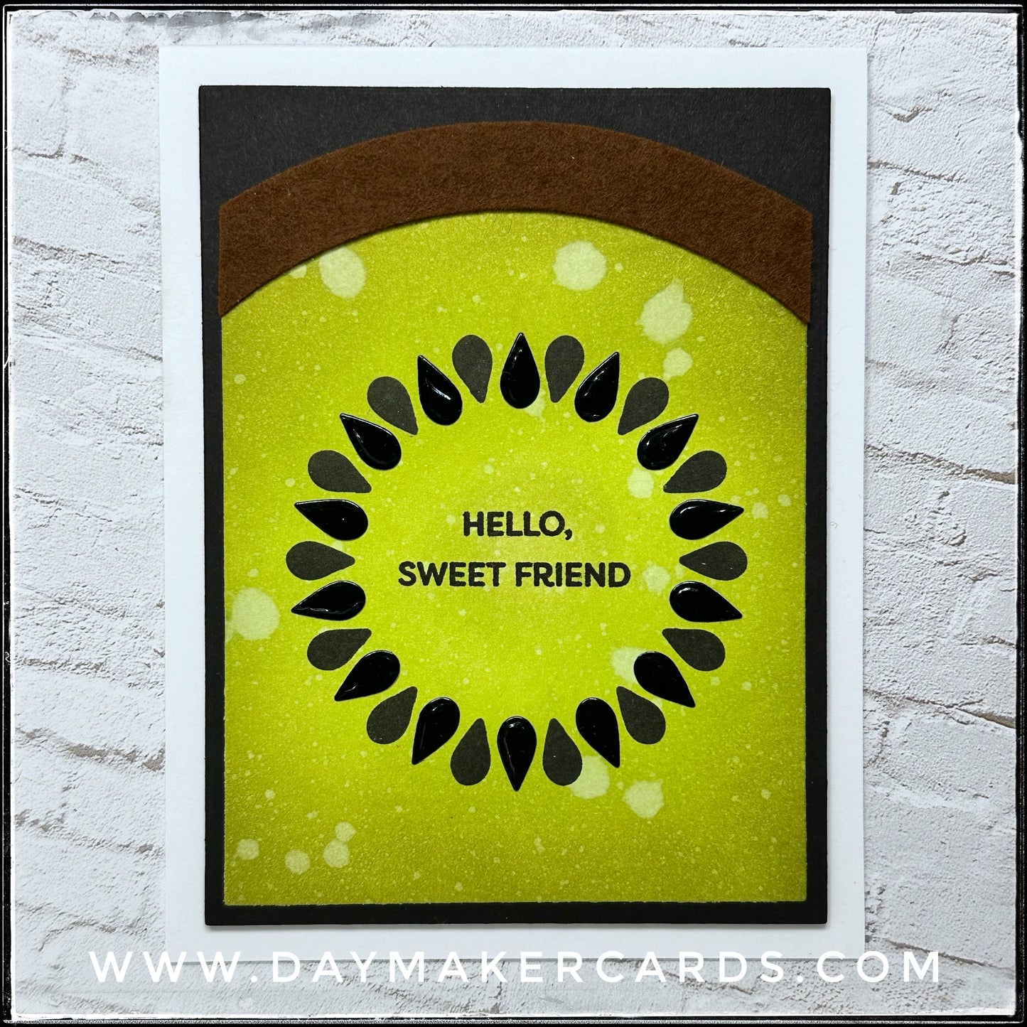 Hello Sweet Friend Handmade Card