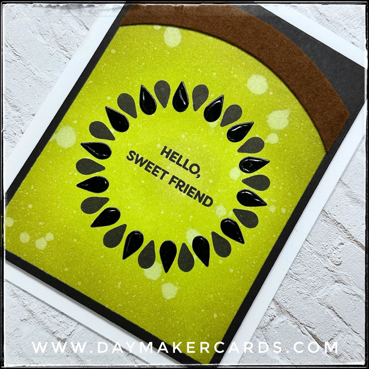 Hello Sweet Friend Handmade Card