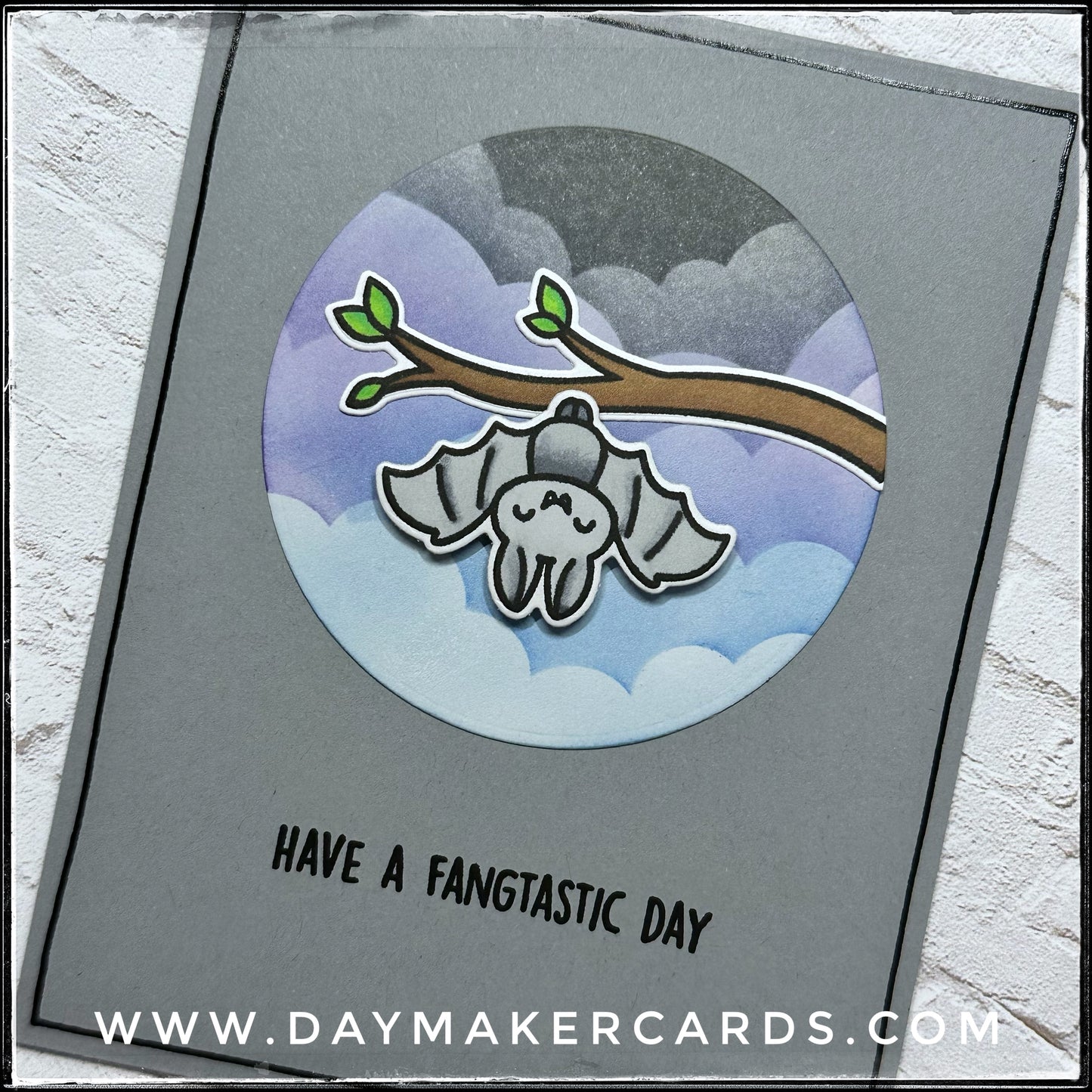 Have A Fangtastic Day Handmade Card