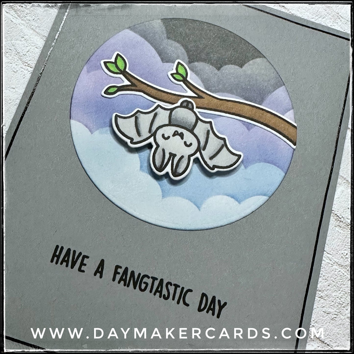 Have A Fangtastic Day Handmade Card