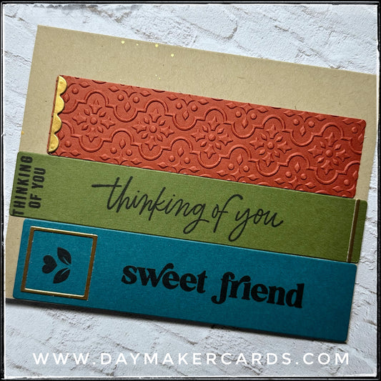 Thinking Of You Sweet Friend Handmade Card