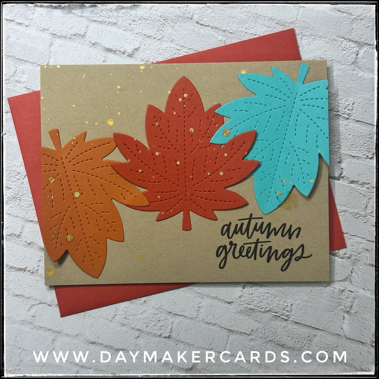 Autumn Greetings Handmade Card