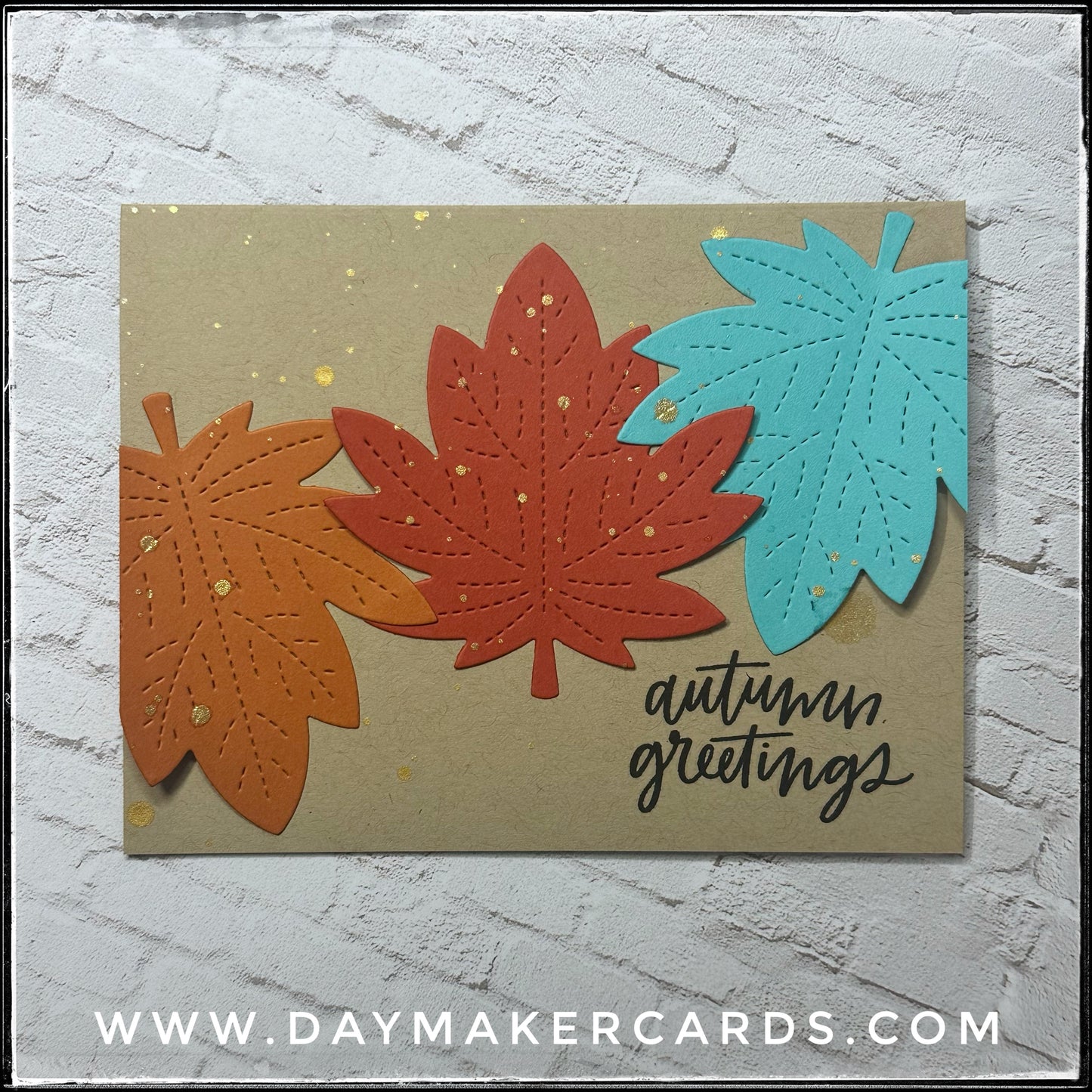 Autumn Greetings Handmade Card