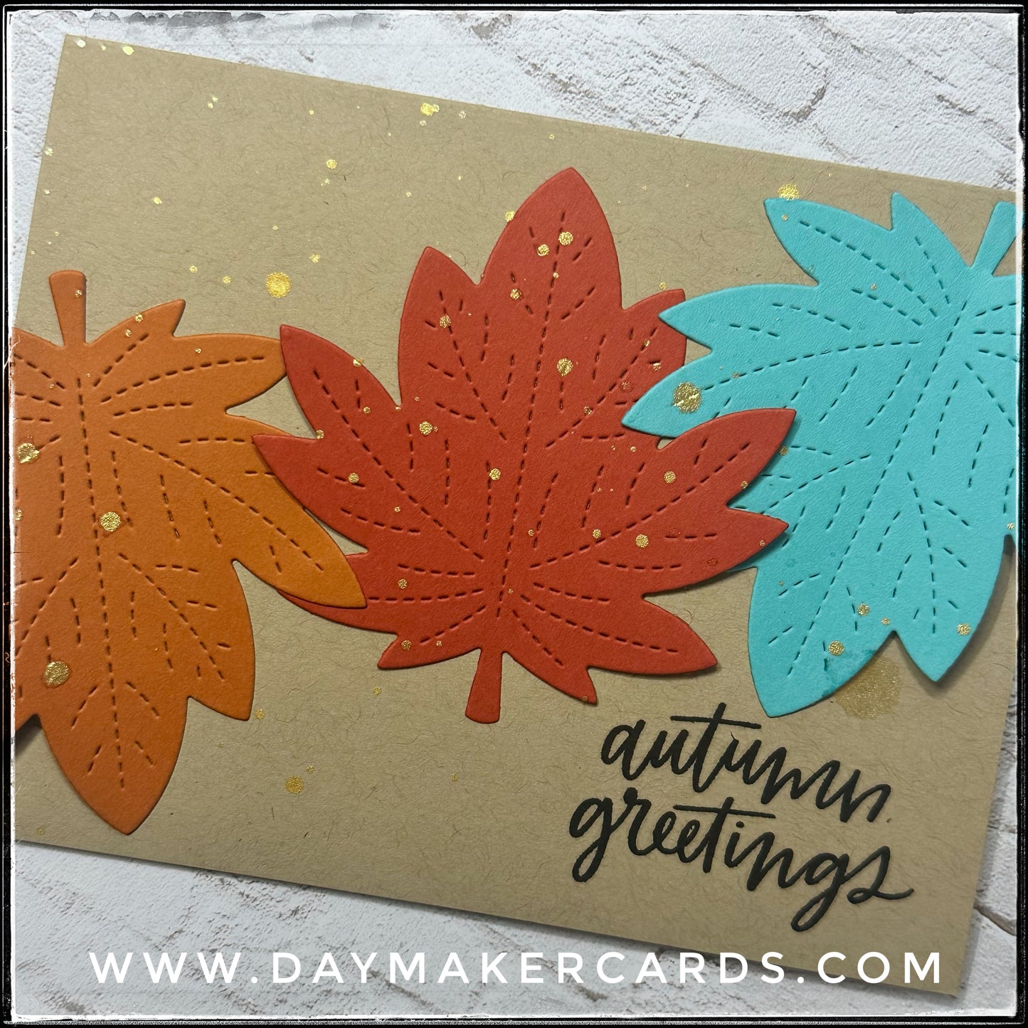 Autumn Greetings Handmade Card