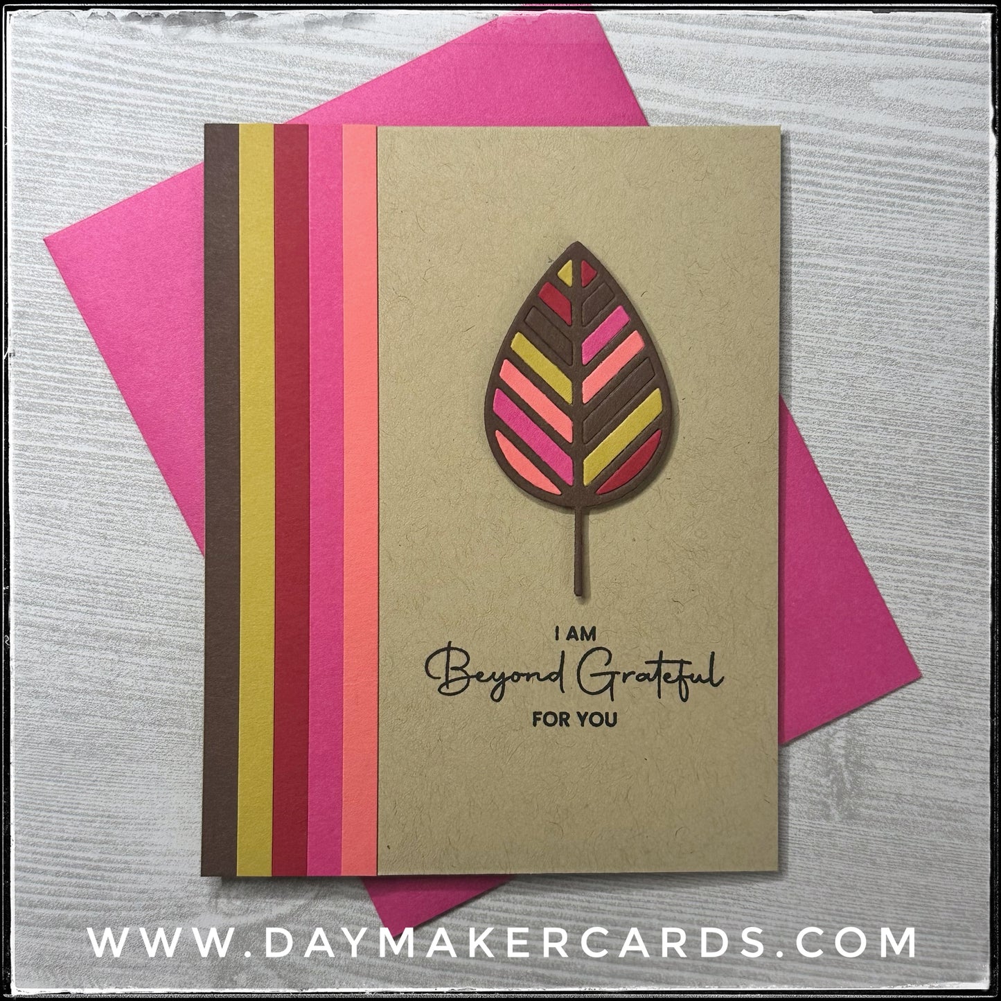 Beyond Grateful Handmade Card