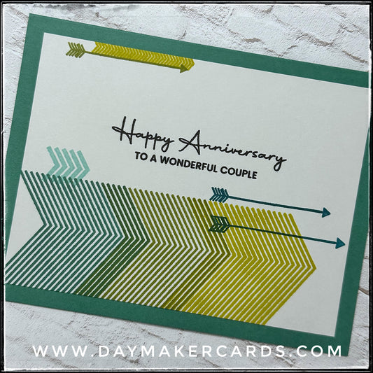 Happy Anniversary Handmade Card