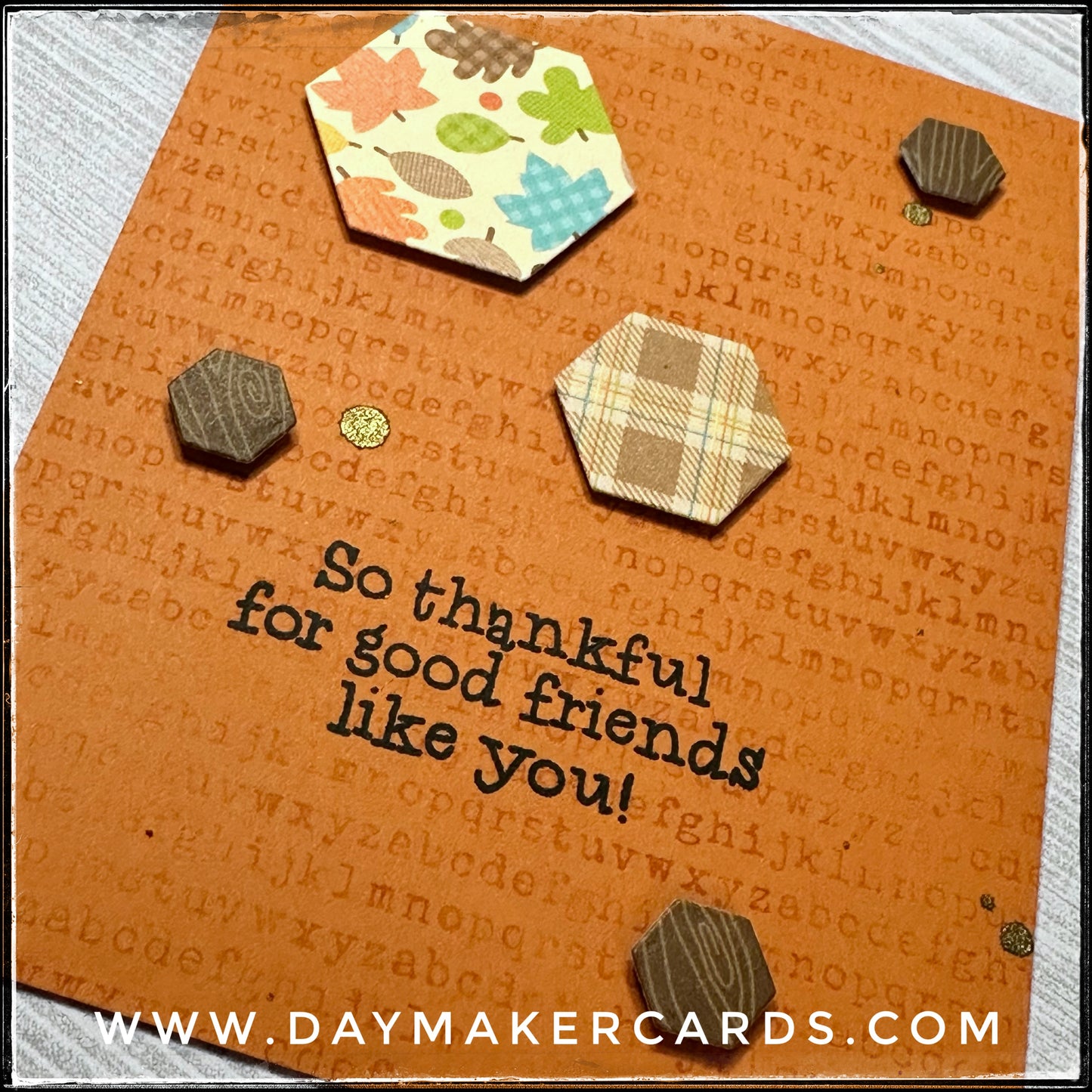 Good Friends Handmade Card