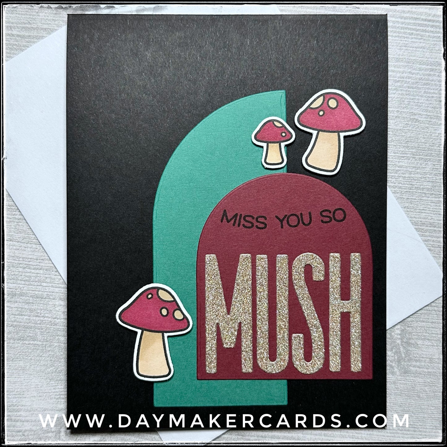 Miss You So Mush Handmade Card