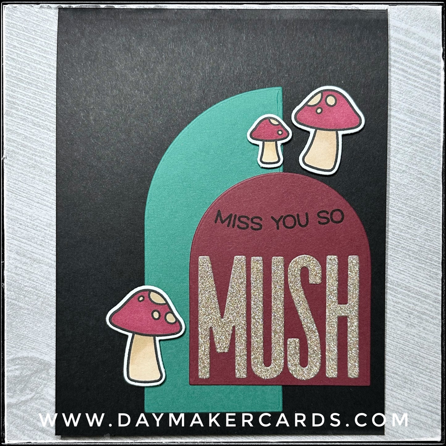 Miss You So Mush Handmade Card