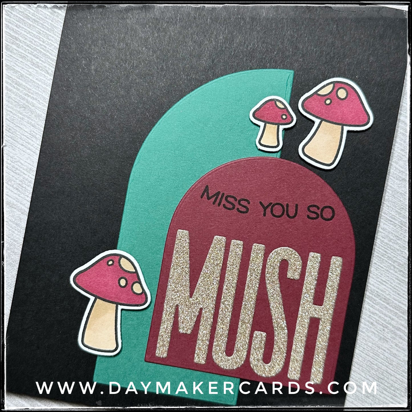 Miss You So Mush Handmade Card