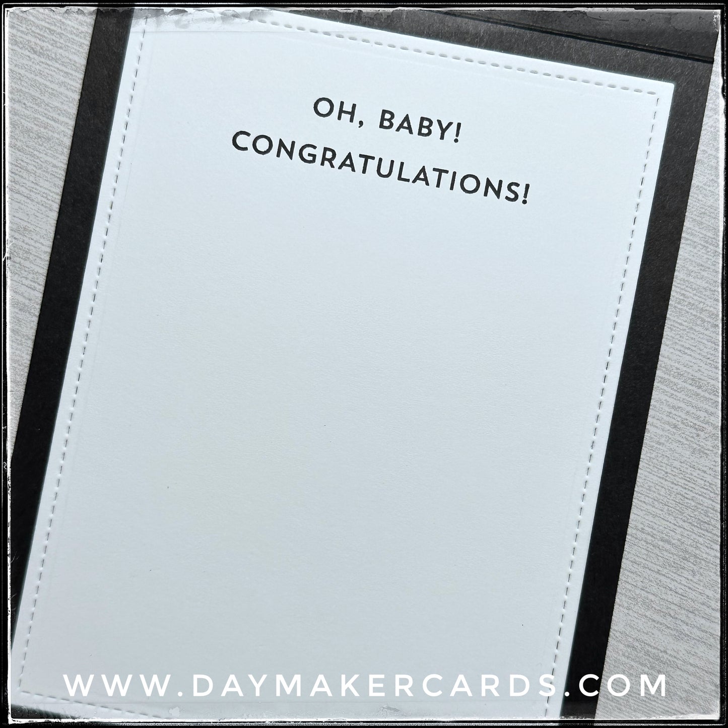 Oh Baby! Handmade Card