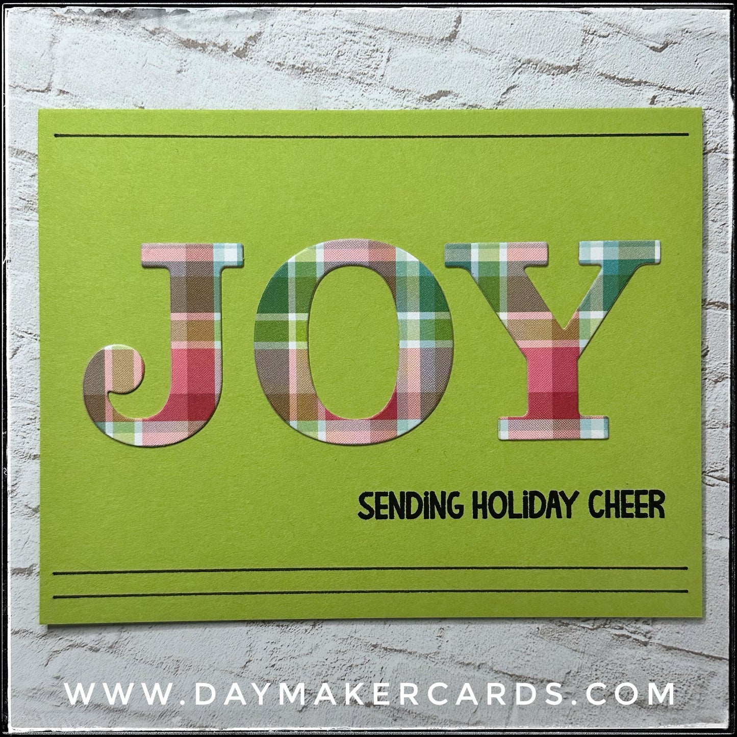 Joy Handmade Card