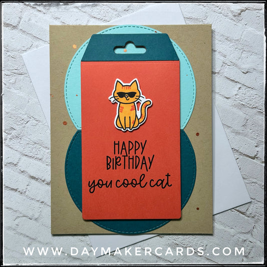 You Cool Cat Handmade Card