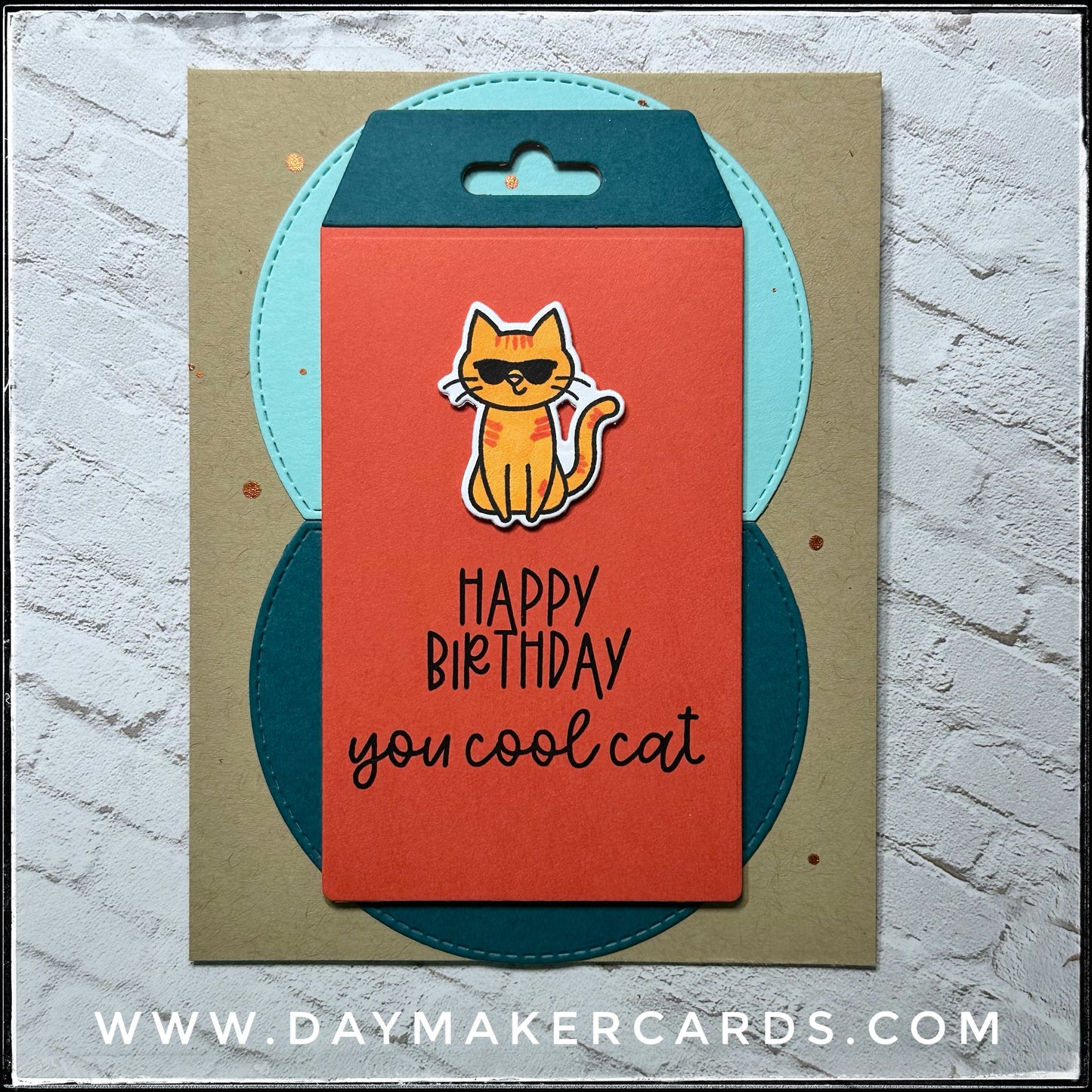 You Cool Cat Handmade Card