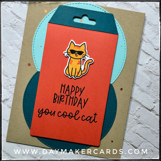 You Cool Cat Handmade Card