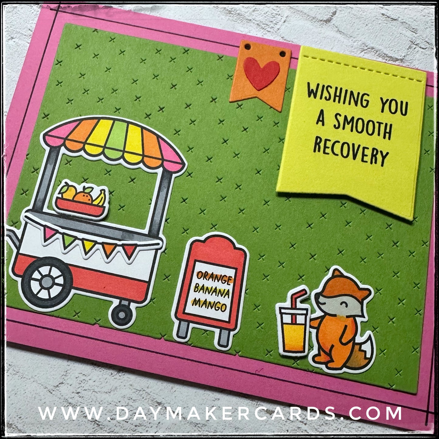 Smooth Recovery Handmade Card