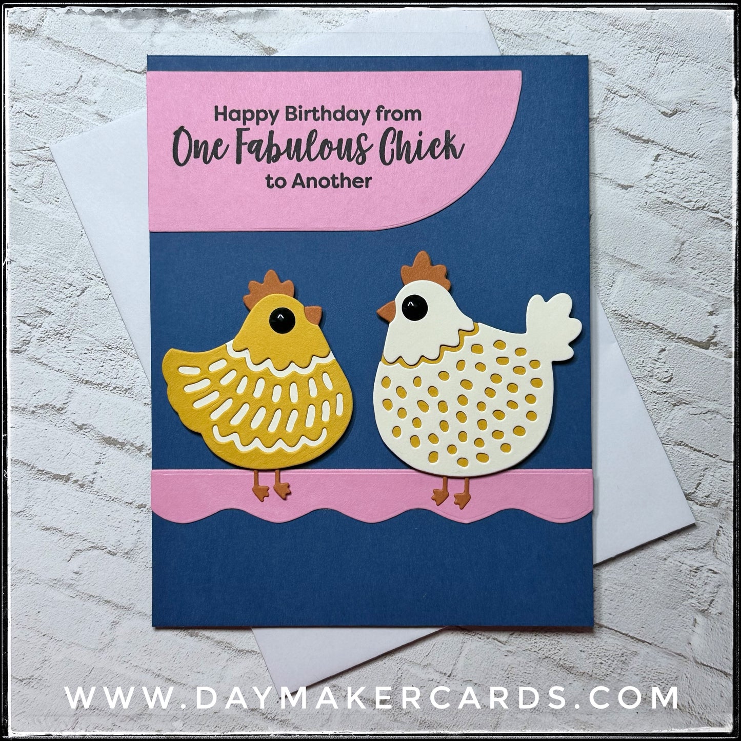 One Fabulous Chick Handmade Card
