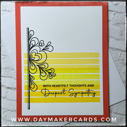 Deepest Sympathy Handmade Card