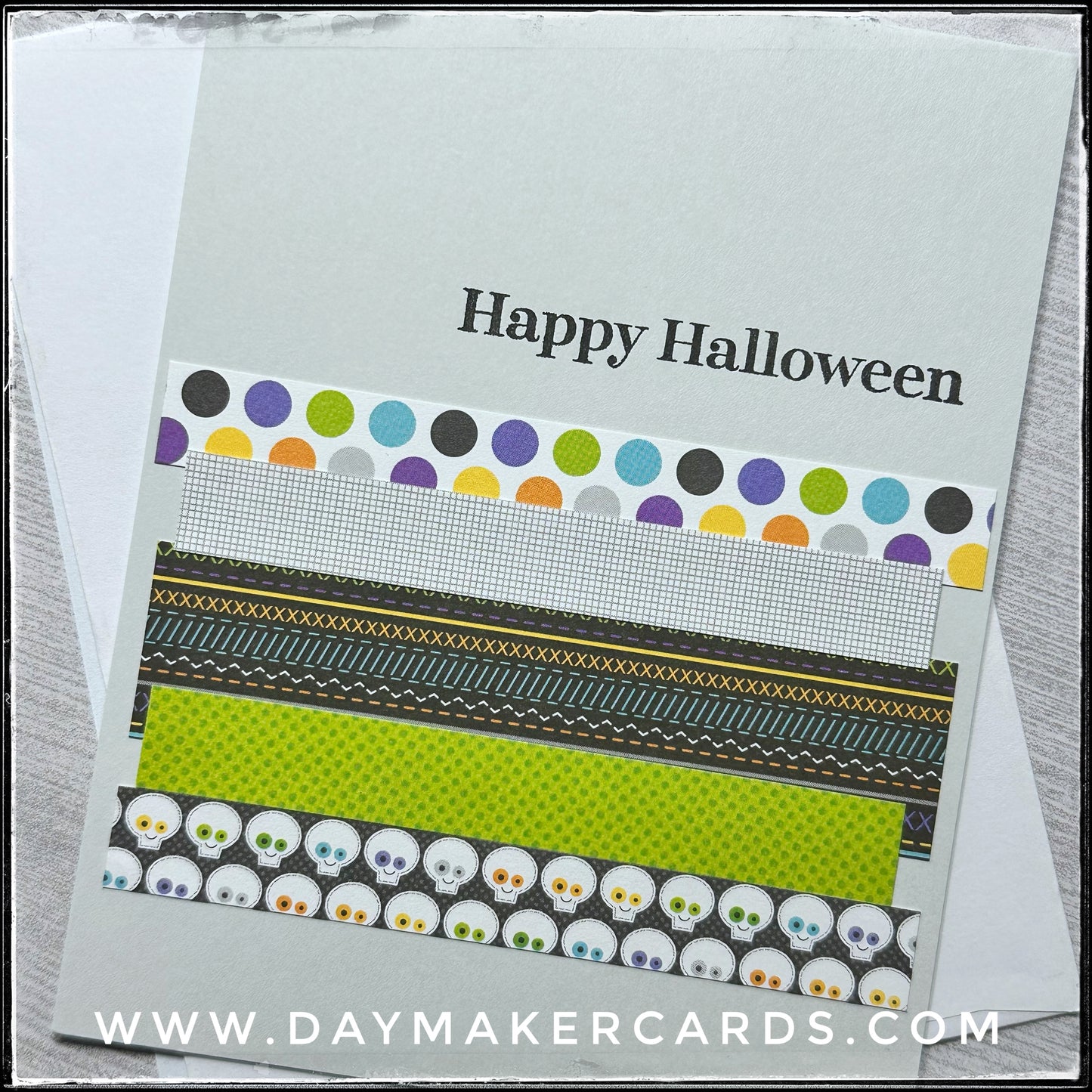 Happy Halloween Handmade Card