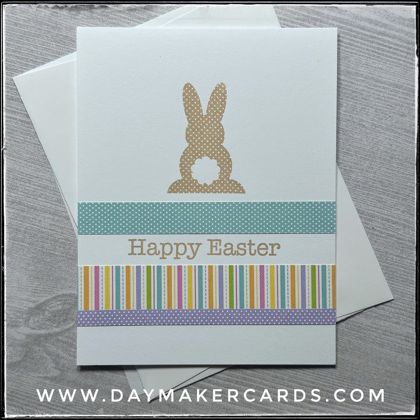 Bunny Butt Handmade Card