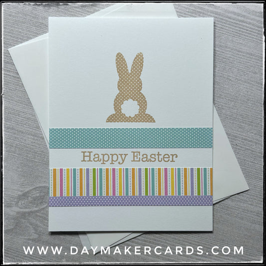Bunny Butt Handmade Card