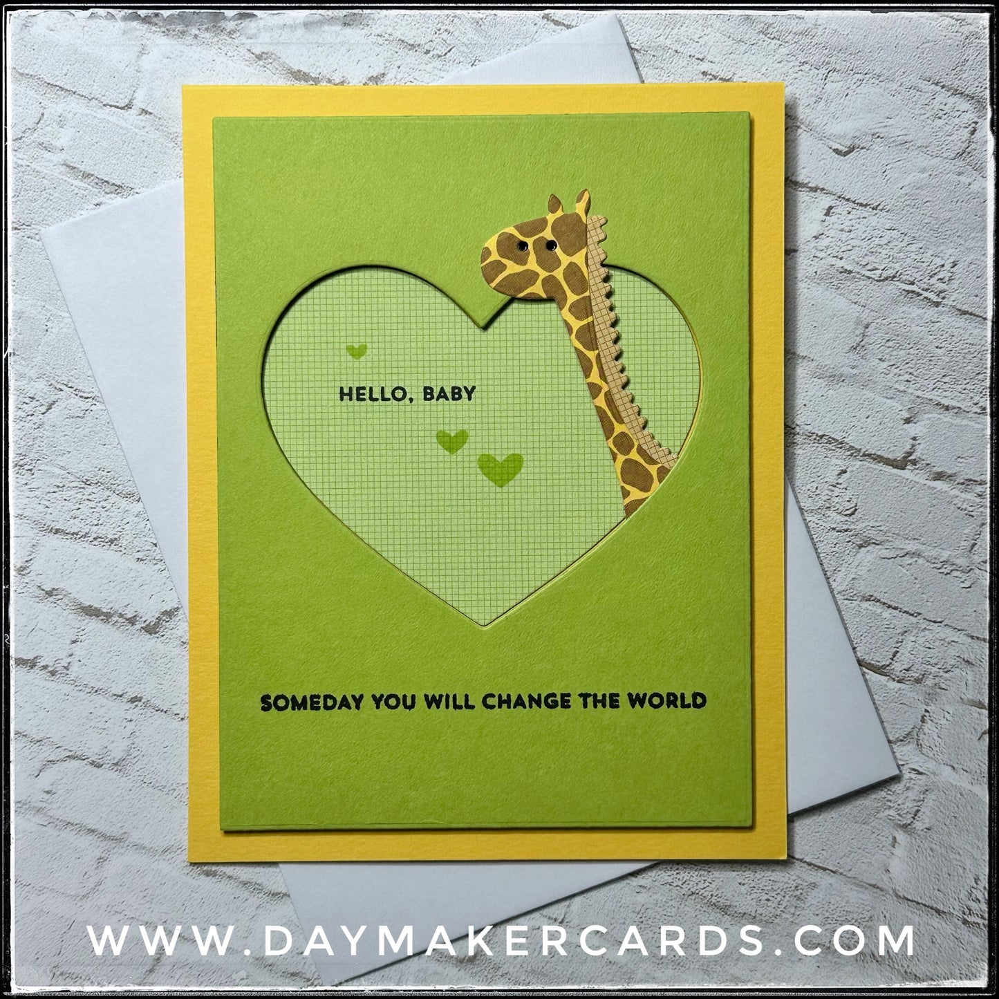 Change The World Handmade Card