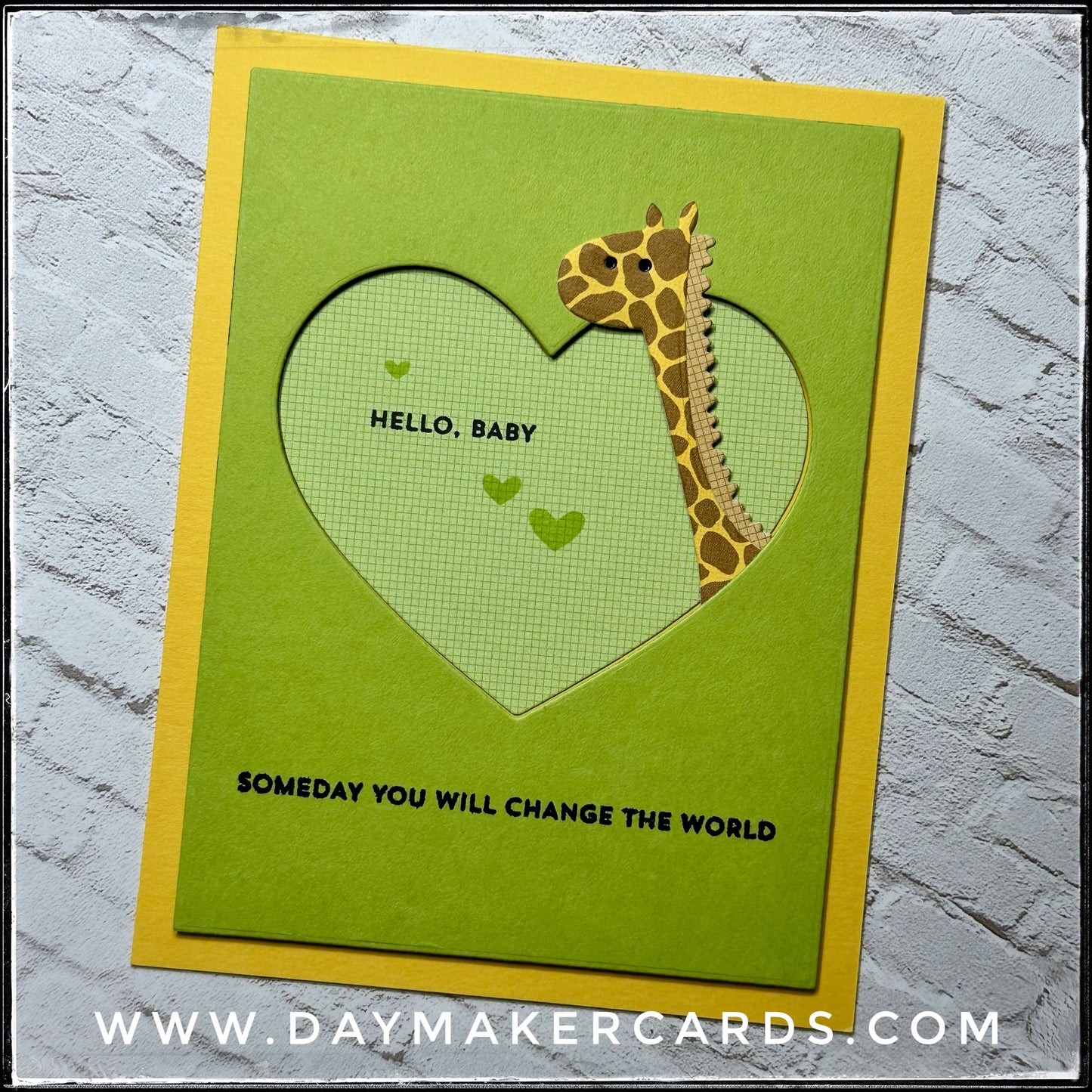 Change The World Handmade Card