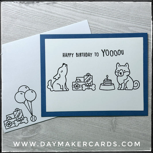 Happy Birthday To Yooou Handmade Card