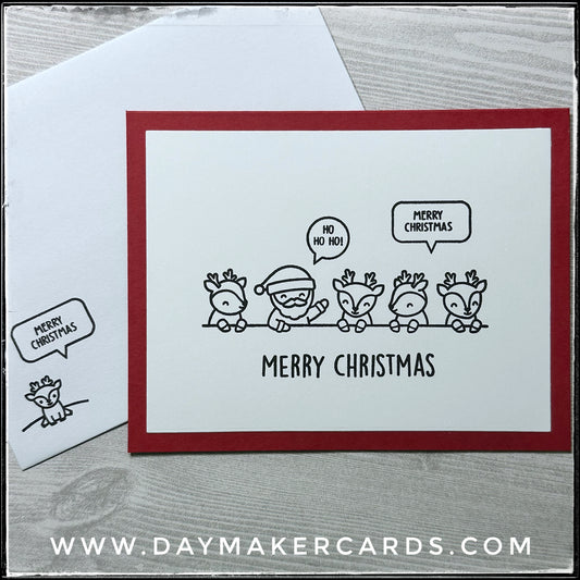 Merry Christmas Handmade Card