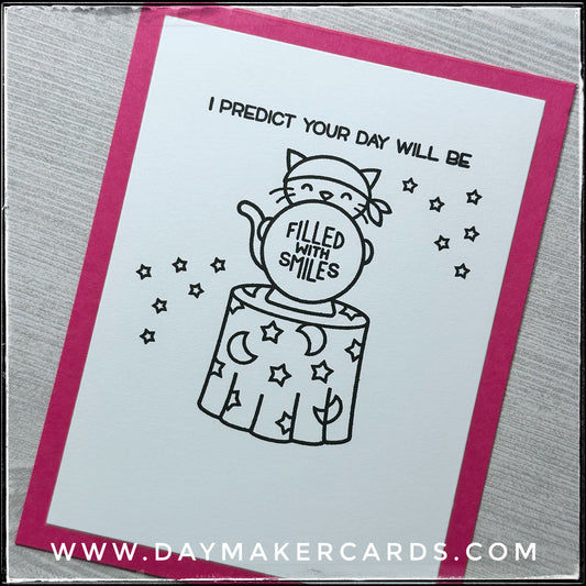 Filled With Smiles Handmade Card