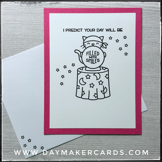 Filled With Smiles Handmade Card