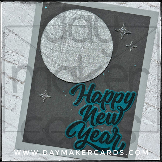 Happy New Year Handmade Card