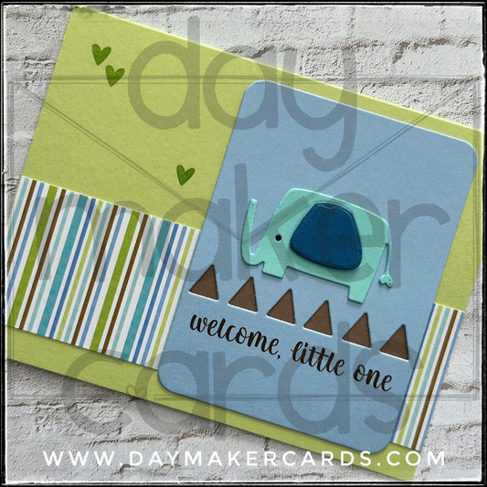 Welcome, Little One Handmade Card