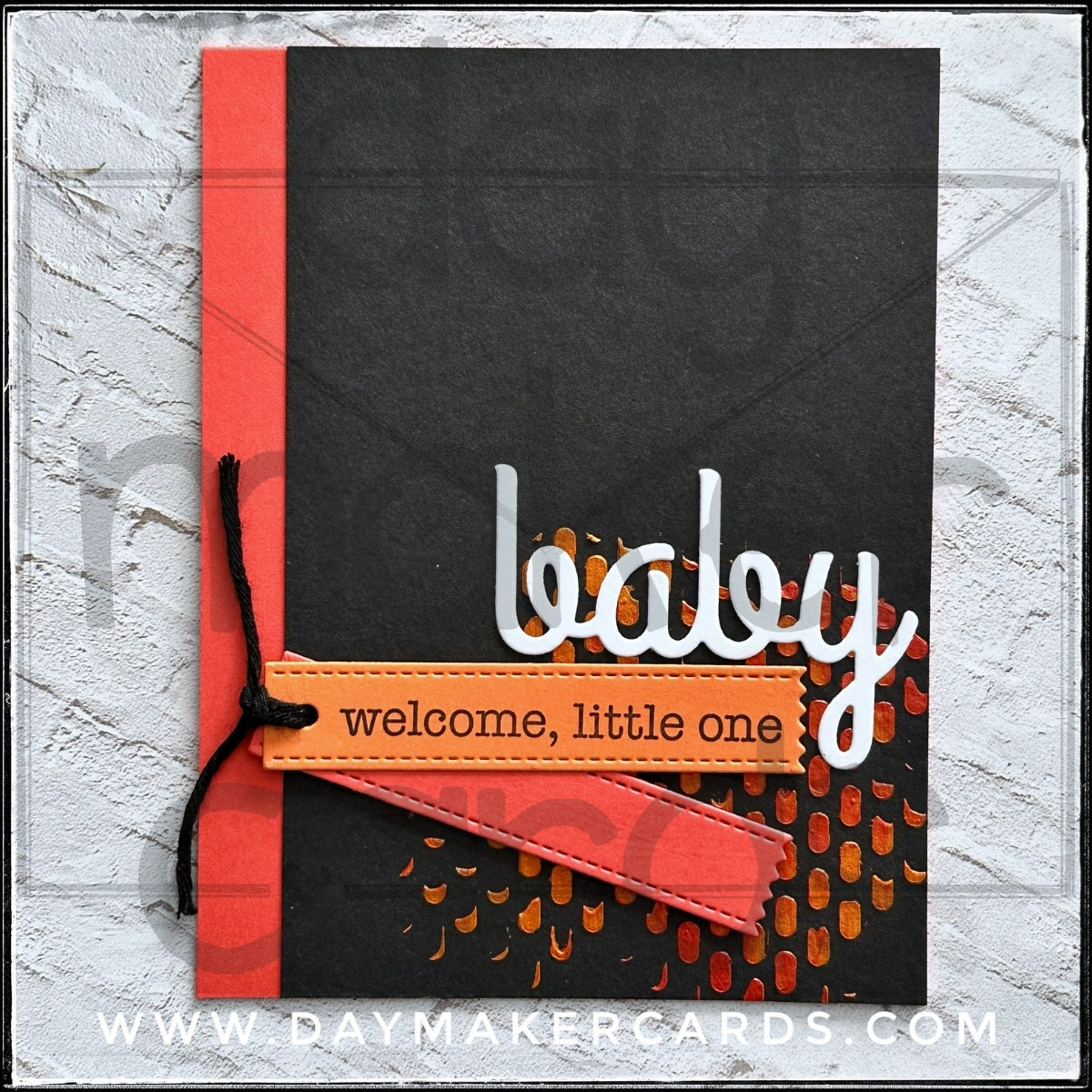 Welcome, Little One Handmade Card