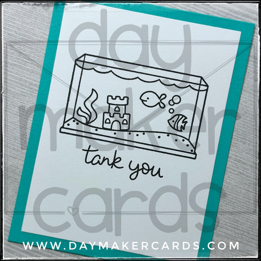 Tank You Handmade Card