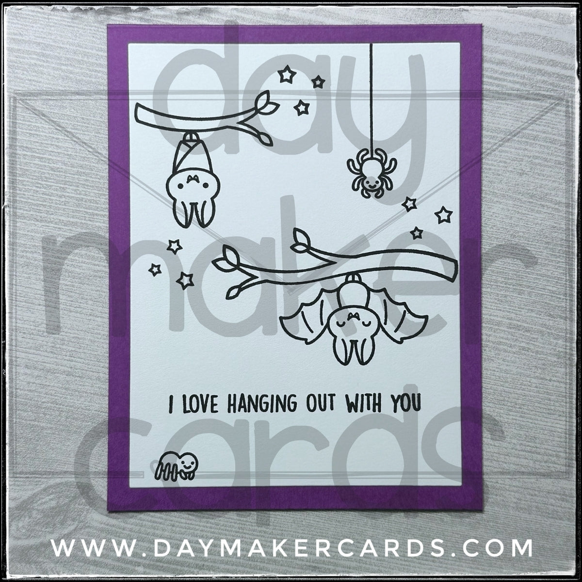 I Love Hanging Out Handmade Card