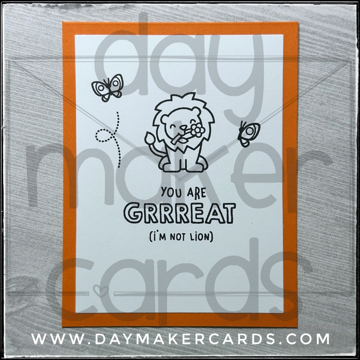 You're GRRREAT Handmade Card