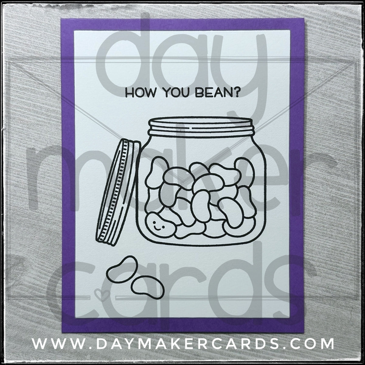 How You Bean? Handmade Card