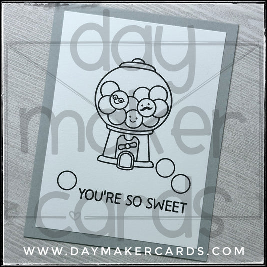 You're So Sweet Handmade Card